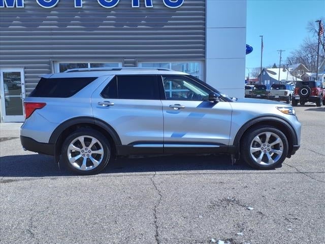 Used 2020 Ford Explorer Platinum with VIN 1FM5K8HC2LGB21746 for sale in Annandale, Minnesota