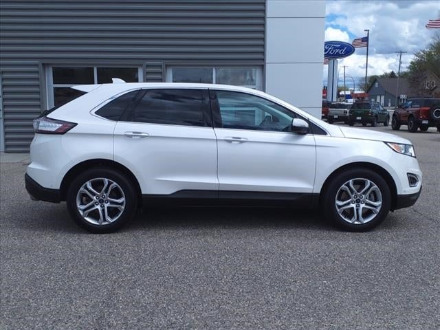 Used 2015 Ford Edge Titanium with VIN 2FMPK4K89FBC07489 for sale in Annandale, Minnesota