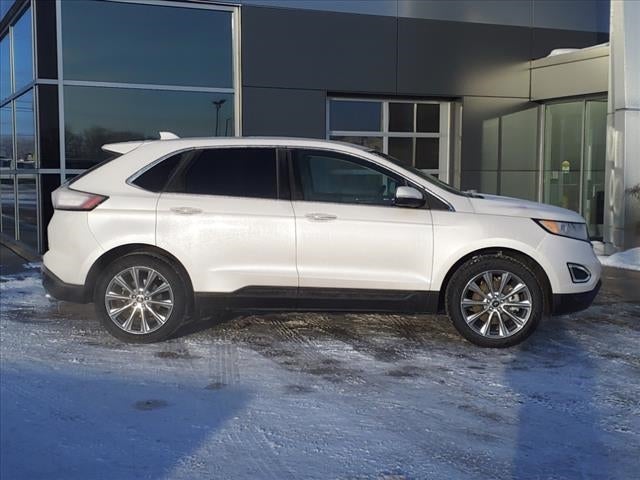 Used 2018 Ford Edge Titanium with VIN 2FMPK4K97JBC47555 for sale in Annandale, Minnesota