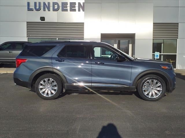 Used 2021 Ford Explorer Limited with VIN 1FM5K8FW7MNA14136 for sale in Annandale, Minnesota