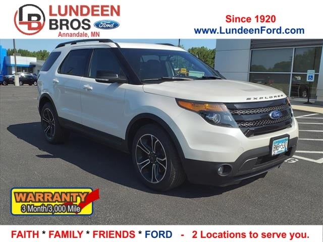 Used 2015 Ford Explorer Sport with VIN 1FM5K8GT7FGB93841 for sale in Annandale, Minnesota