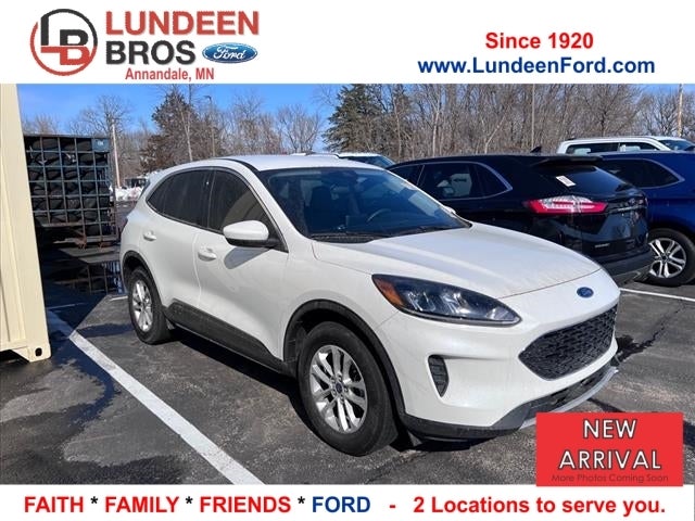 Used 2020 Ford Escape SE with VIN 1FMCU9G64LUC62404 for sale in Annandale, Minnesota