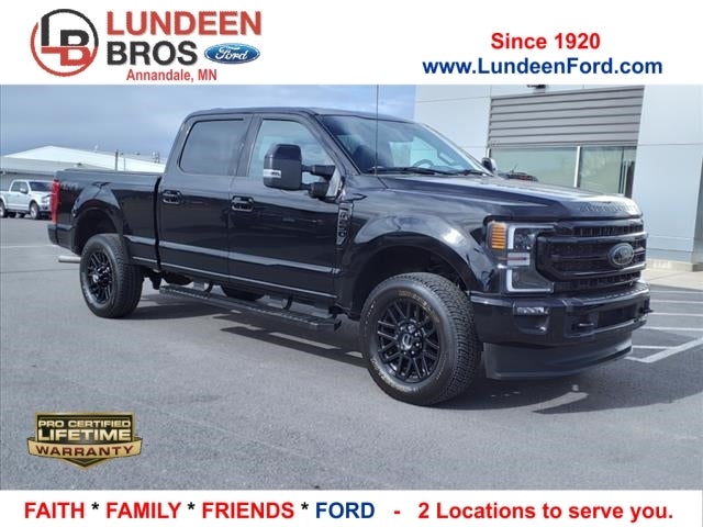 Used 2022 Ford F-250 Super Duty Lariat with VIN 1FT7W2B64NED90430 for sale in Annandale, Minnesota