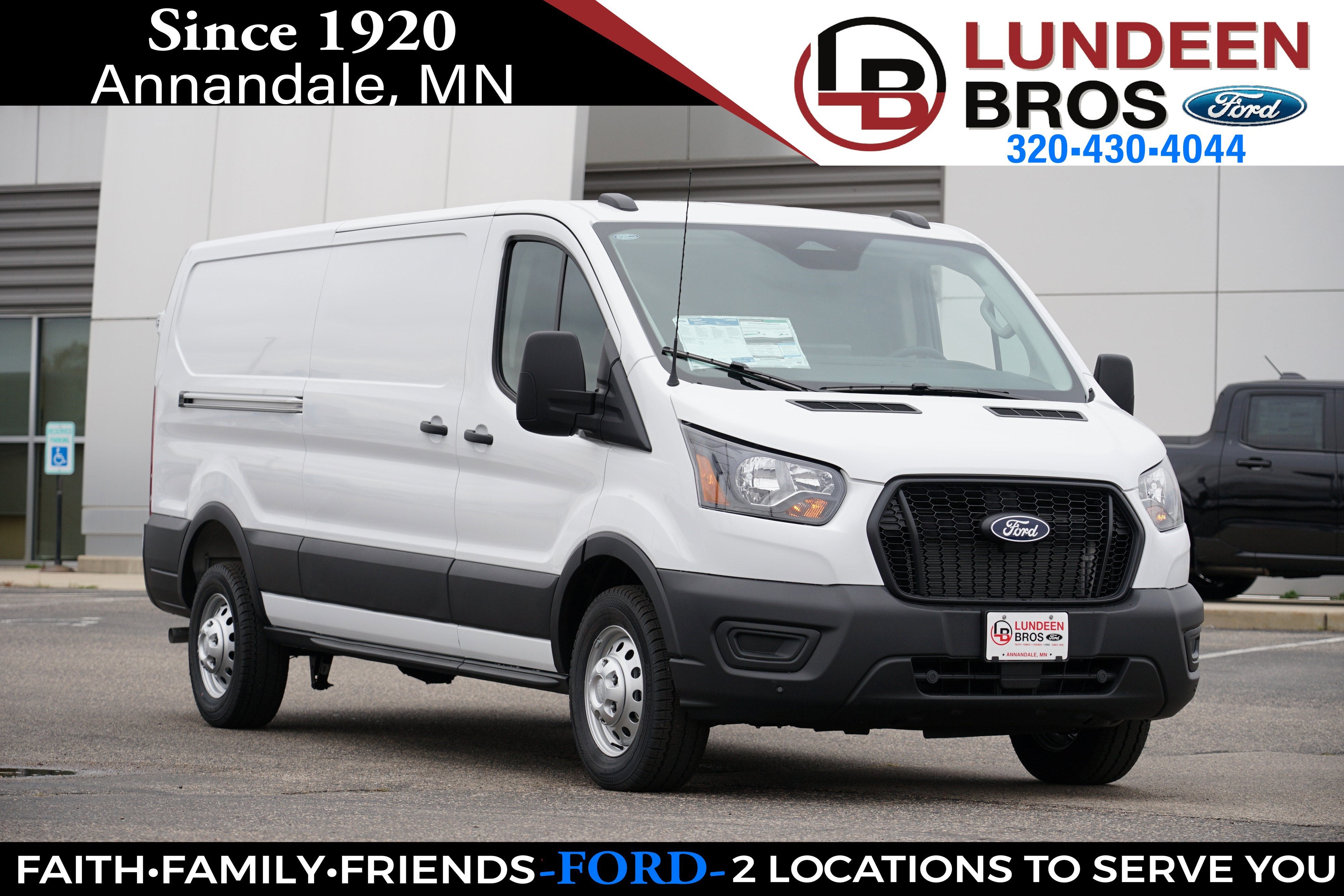 2026 Ford Transit Cargo Van T-250 130" Low Rf 9150 GVWR AWD