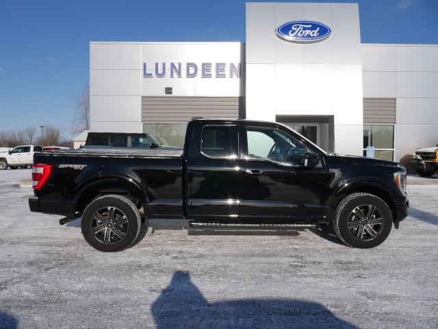 Used 2021 Ford F-150 Lariat with VIN 1FTFX1E84MKD38344 for sale in Annandale, Minnesota