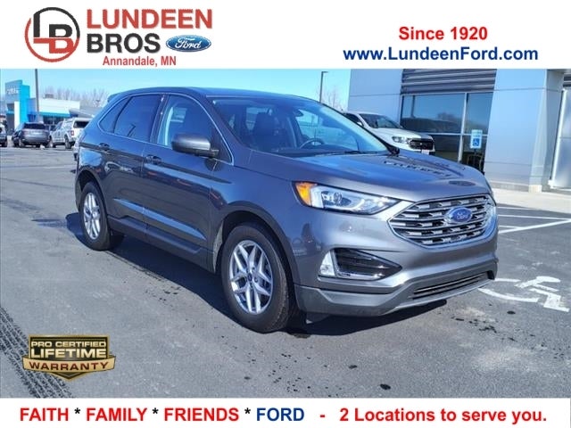 Used 2022 Ford Edge SEL with VIN 2FMPK4J90NBA20862 for sale in Annandale, Minnesota