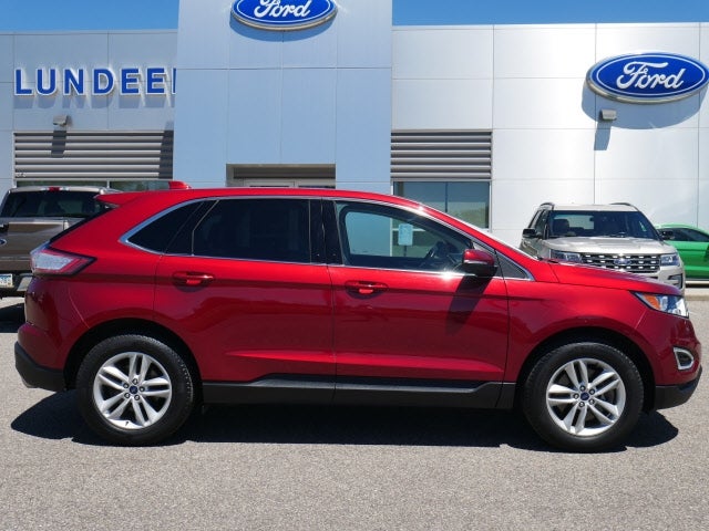 Used 2016 Ford Edge SEL with VIN 2FMPK4J94GBB21048 for sale in Annandale, Minnesota