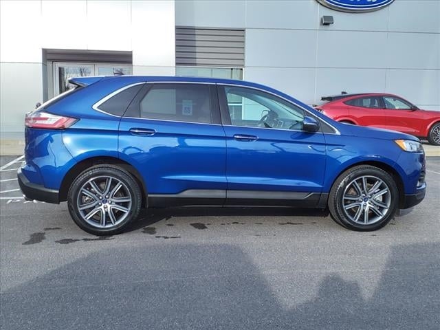 Used 2021 Ford Edge Titanium with VIN 2FMPK4K94MBA42540 for sale in Annandale, Minnesota