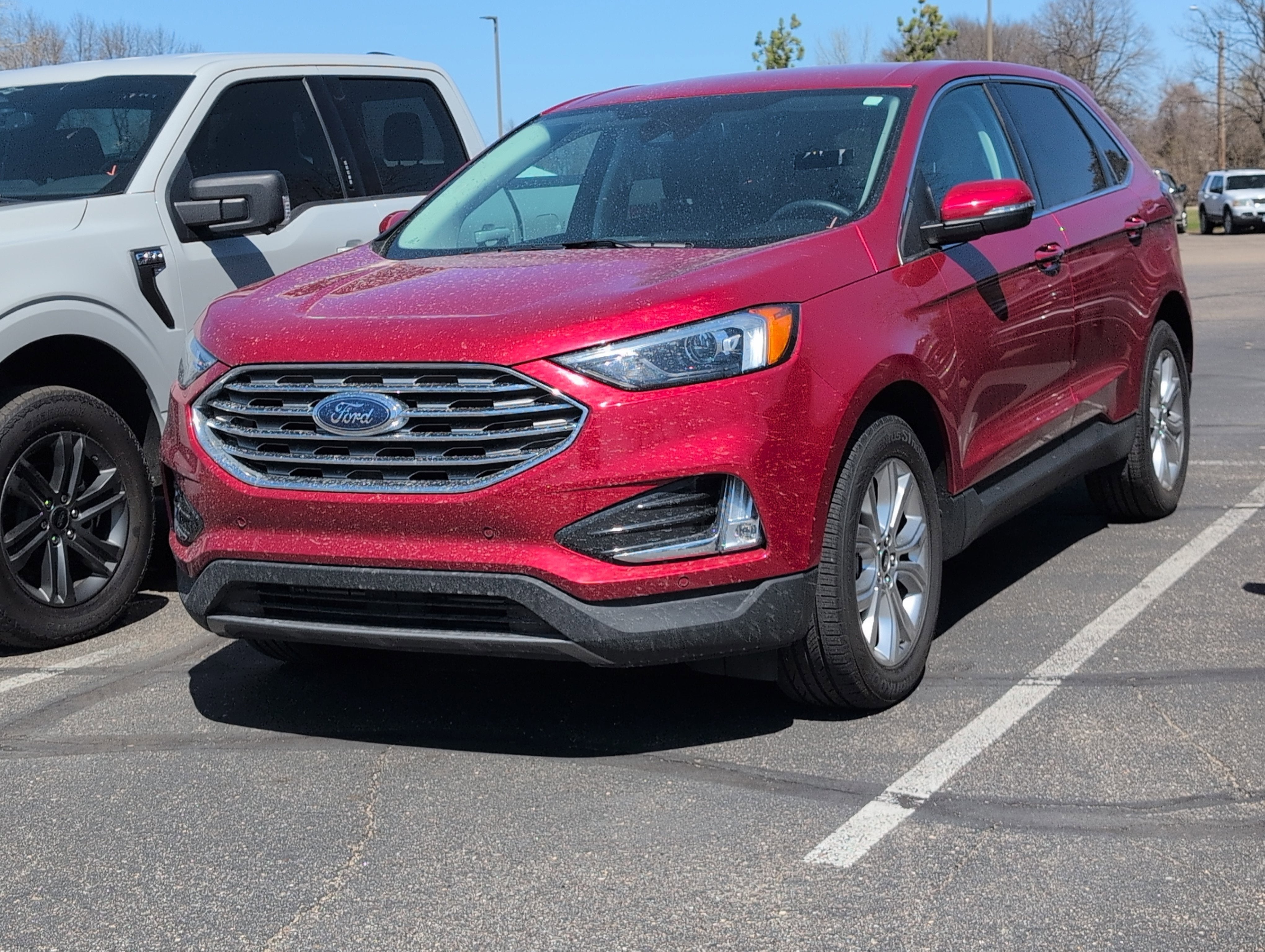 Used 2024 Ford Edge Titanium with VIN 2FMPK4K95RBA15452 for sale in Annandale, Minnesota