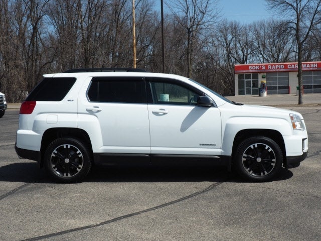 Used 2017 GMC Terrain SLT with VIN 2GKFLUE37H6169385 for sale in Annandale, Minnesota