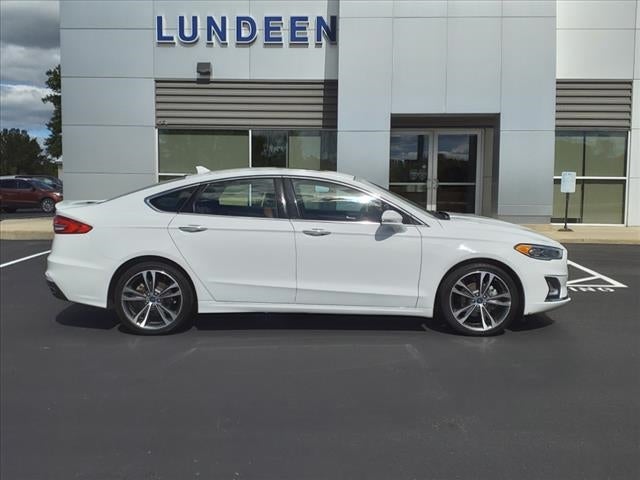 Used 2020 Ford Fusion Titanium with VIN 3FA6P0D99LR116497 for sale in Annandale, Minnesota